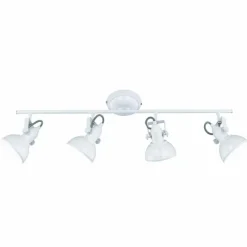 Lampes Industrielles-Luminaires Reality Spot de plafond Reality Blanc, 4 lumières