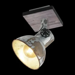 Lampes Vintages & Rétros-Luminaires Eglo Spot Eglo BARNSTAPLE Brun, 1 lumière