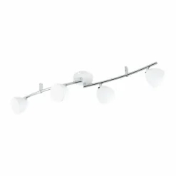 Luminaires Eglo Spot Eglo CALVOS LED Blanc, 4 lumières* Spots Et Projecteurs