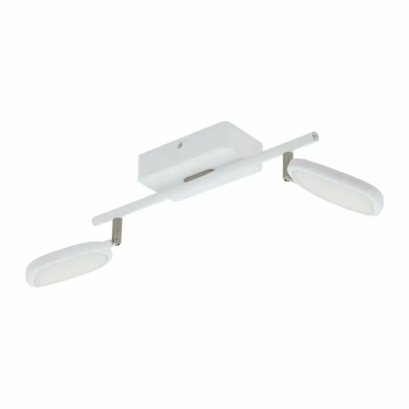 Luminaires Eglo Spot Eglo CONNECT PALOMBARE-C LED Blanc, 2 lumières, Changeur de couleurs