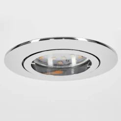 hofstein Spot encastrable Kerrouan LED Chrome, 1 lumière
