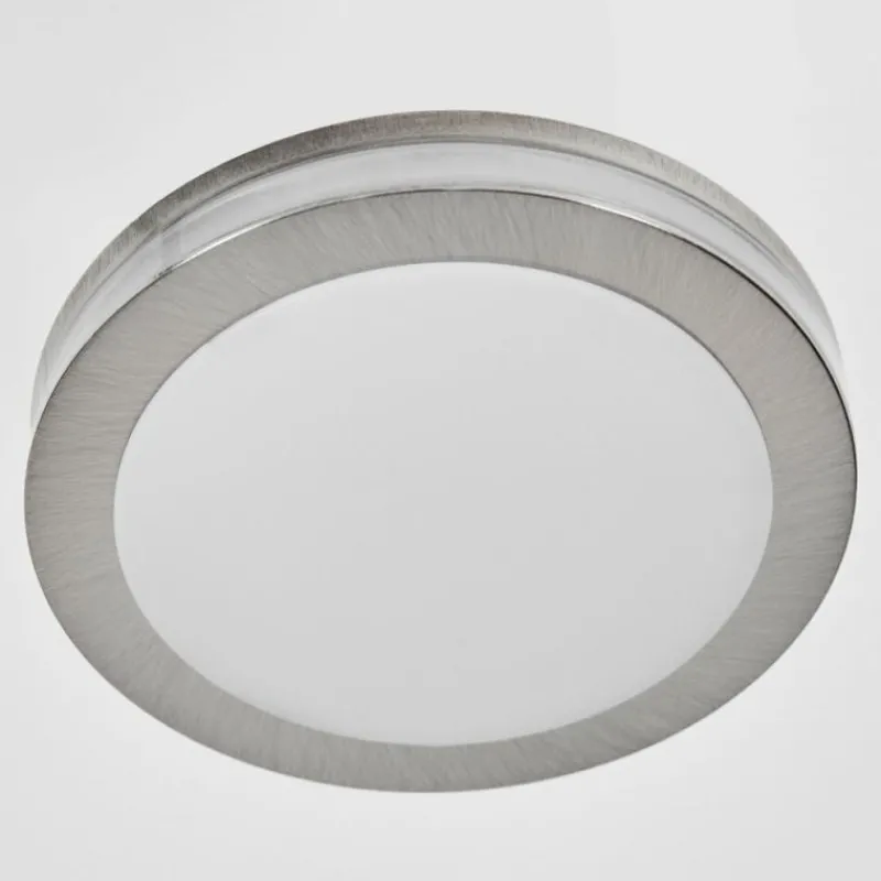 hofstein Spot encastrable Percoq LED Nickel mat, 1 lumière