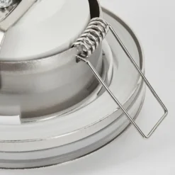 hofstein Spot encastrable Percoq LED Nickel mat, 1 lumière