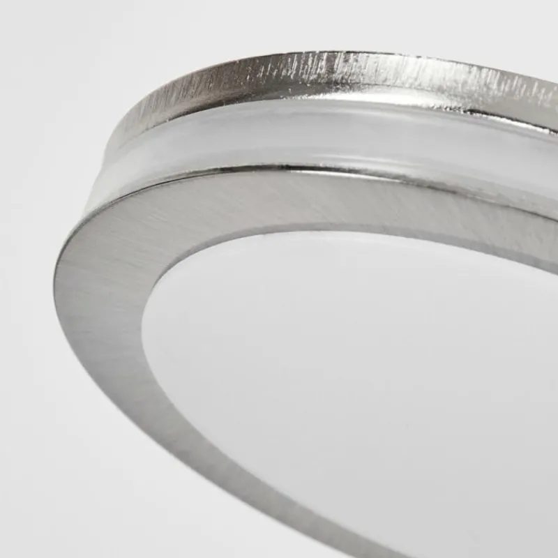 hofstein Spot encastrable Percoq LED Nickel mat, 1 lumière