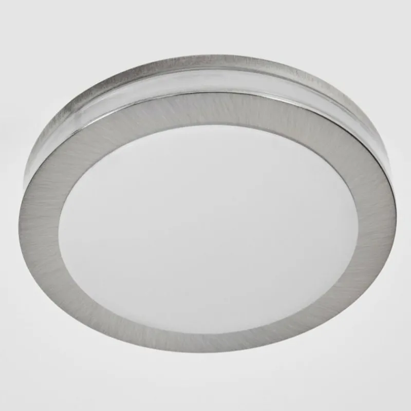 hofstein Spot encastrable Percoq LED Nickel mat, 1 lumière