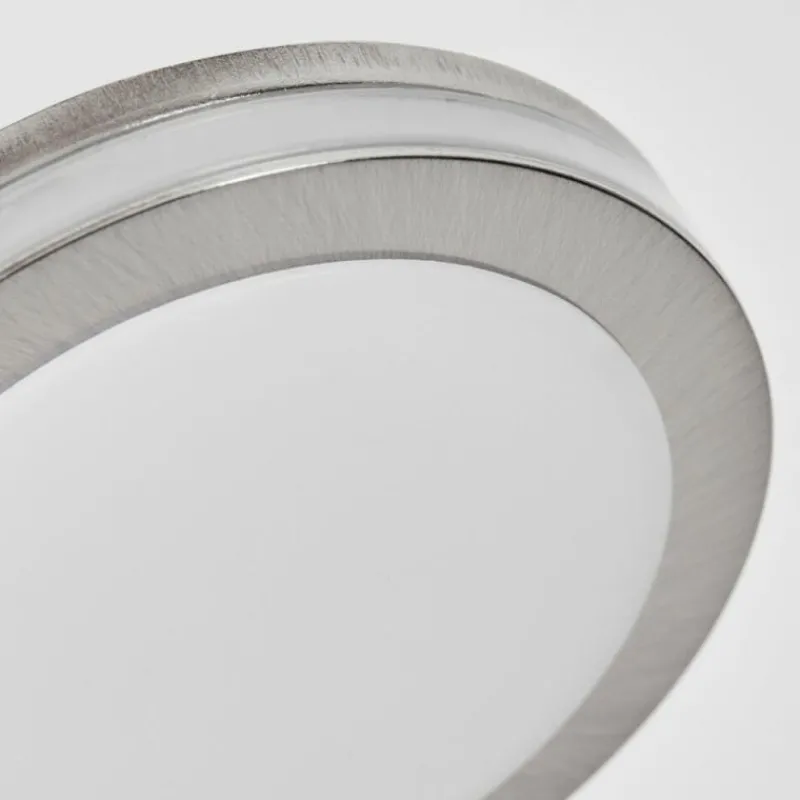 hofstein Spot encastrable Percoq LED Nickel mat, 1 lumière