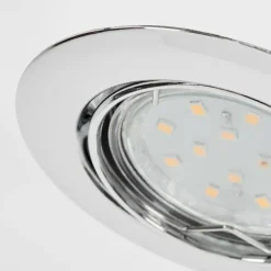 hofstein Spot encastrable Vibersviller LED Chrome, 1 lumière