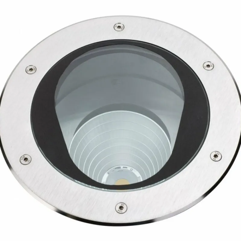 Luminaires Albert Leuchten Spot encastrable au sol Albert 2422 LED Acier inoxydable, 1 lumière