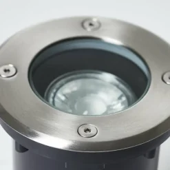 Luminaires Brilliant Spot encastrable au sol Brilliant Itch Argenté, 1 lumière