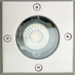 Luminaires Brilliant Spot encastrable au sol Brilliant Itch Argenté, 1 lumière