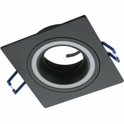 Luminaires Eglo Spot encastrable Eglo CAROSSO Noir, 1 lumière* Luminaires Encastrés