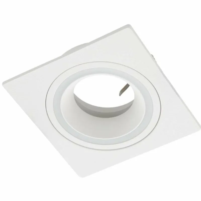 Luminaires Eglo Spot encastrable Eglo CAROSSO Blanc, 1 lumière* Luminaires Encastrés