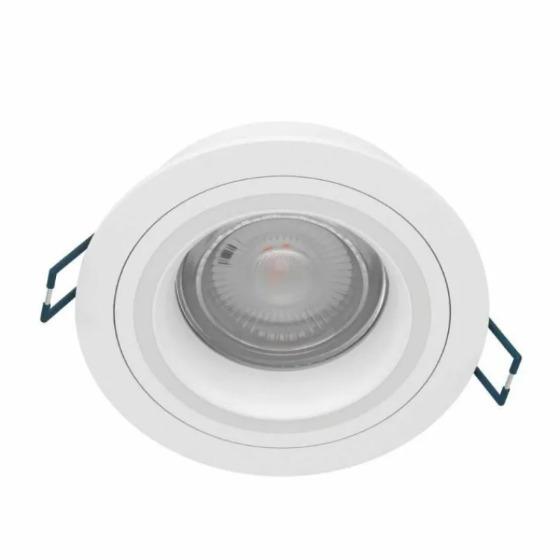 Luminaires Eglo Spot encastrable Eglo CAROSSO-Z LED Blanc, 1 lumière, Changeur de couleurs