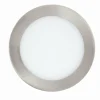 Luminaires Eglo Spot encastrable Eglo FUEVA-C LED Nickel mat, 1 lumière, Changeur de couleurs* Luminaires Encastrés