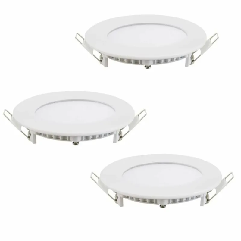 Luminaires Eglo Spot encastrable Eglo FUEVAC LED Blanc, 3 lumières, Changeur de couleurs* Luminaires Encastrés