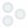 Luminaires Eglo Spot encastrable Eglo FUEVA LED Blanc, 3 lumières* Éclairage Led