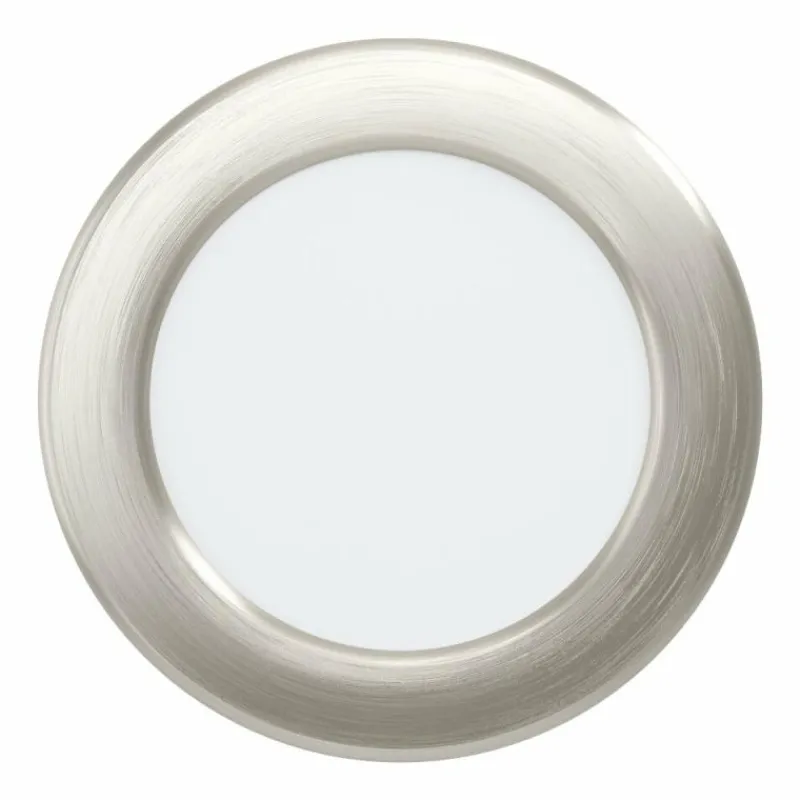 Luminaires Eglo Spot encastrable Eglo FUEVA LED Nickel mat, 1 lumière* Luminaires Encastrés