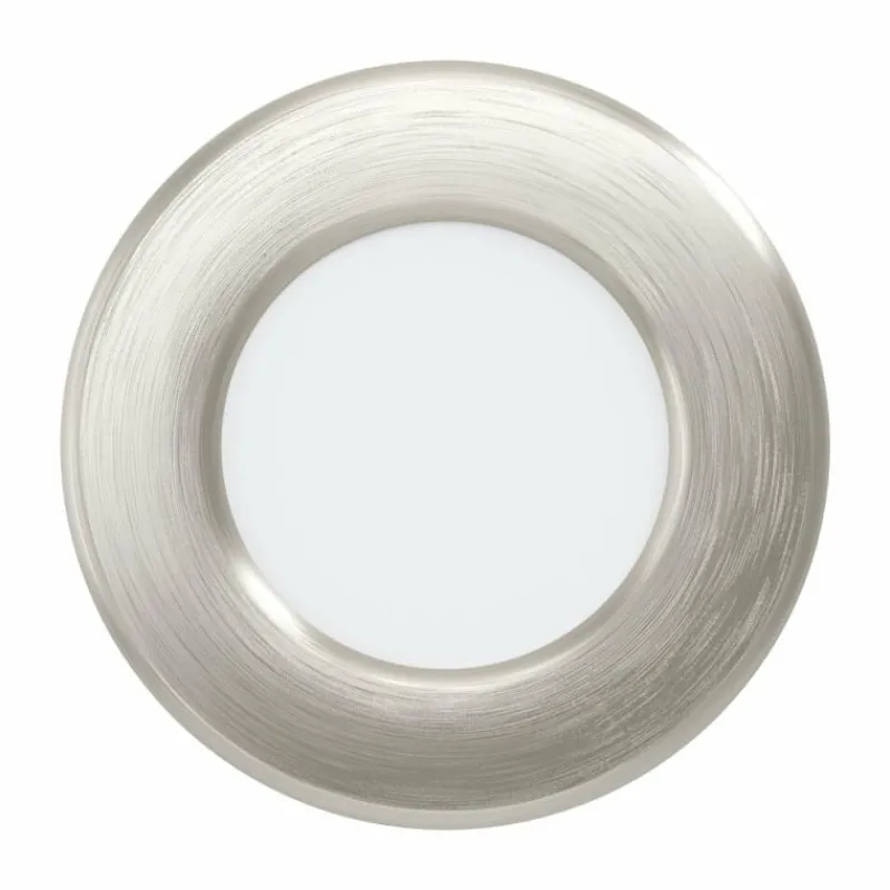 Luminaires Eglo Spot encastrable Eglo FUEVA LED Nickel mat, 1 lumière* Luminaires Encastrés