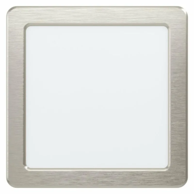 Luminaires Eglo Spot encastrable Eglo FUEVA LED Nickel mat, 1 lumière* Luminaires Encastrés