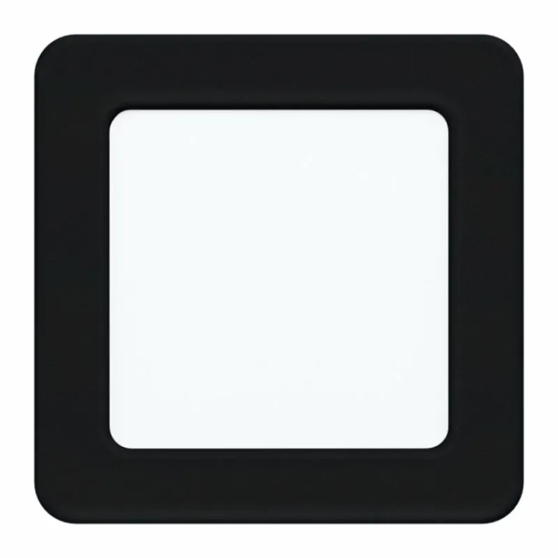 Luminaires Eglo Spot encastrable Eglo FUEVA LED Noir, 1 lumière* Luminaires Encastrés