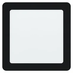 Luminaires Eglo Spot encastrable Eglo FUEVA LED Noir, 1 lumière* Luminaires Encastrés