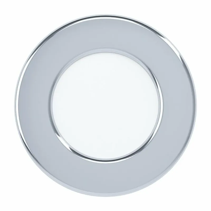 Luminaires Eglo Spot encastrable Eglo FUEVA LED Chrome, 1 lumière* Luminaires Encastrés