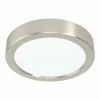 Luminaires Eglo Spot encastrable Eglo FUEVA LED Nickel mat, 1 lumière* Luminaires Encastrés