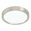 Luminaires Eglo Spot encastrable Eglo FUEVA LED Nickel mat, 1 lumière* Luminaires Encastrés