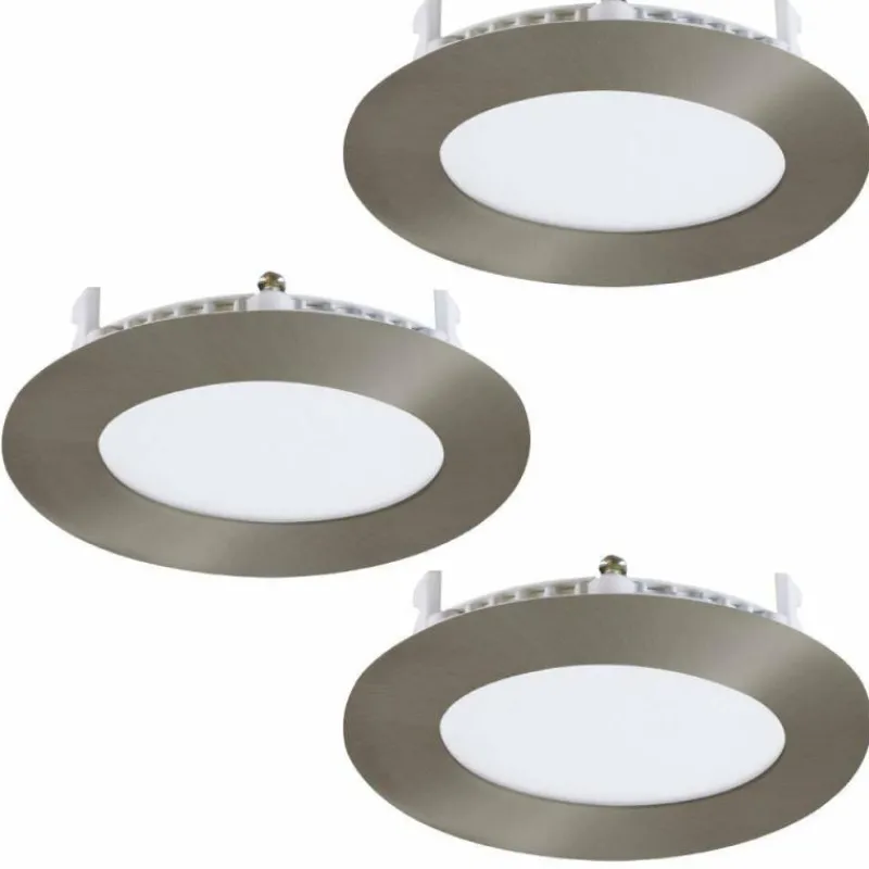 Luminaires Eglo Spot encastrable Eglo FUEVA LED Blanc, 3 lumières* Luminaires Encastrés