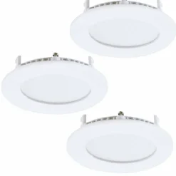 Luminaires Eglo Spot encastrable Eglo FUEVA LED Blanc, 3 lumières* Luminaires Encastrés