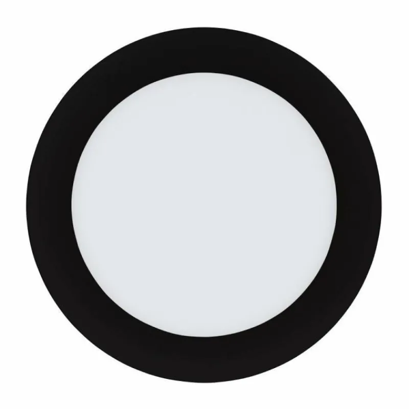 Luminaires Eglo Spot encastrable Eglo FUEVA-Z LED Noir, 1 lumière