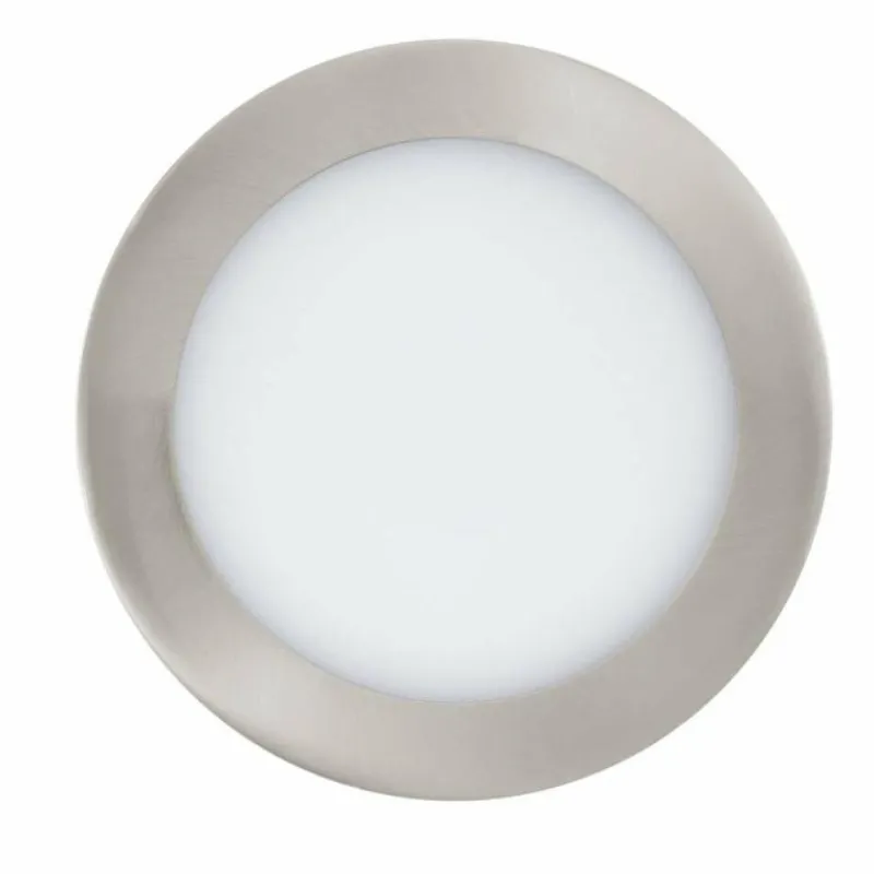 Luminaires Eglo Spot encastrable Eglo FUEVA-Z LED Nickel mat, 1 lumière
