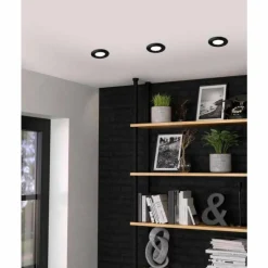 Luminaires Eglo Spot encastrable Eglo PENETO LED Noir, 3 lumières* Luminaires Encastrés