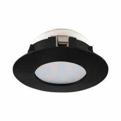Luminaires Eglo Spot encastrable Eglo PINEDA LED Noir, 1 lumière* Luminaires Encastrés