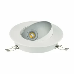 Luminaires Eglo Spot encastrable Eglo RONZANO LED Argenté, Blanc, 1 lumière* Luminaires Encastrés