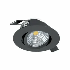 Luminaires Eglo Spot encastrable Eglo SALICETO LED Noir, 1 lumière* Luminaires Encastrés