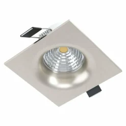 Luminaires Eglo Spot encastrable Eglo SALICETO LED Nickel mat, 1 lumière