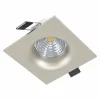 Luminaires Eglo Spot encastrable Eglo SALICETO LED Nickel mat, 1 lumière
