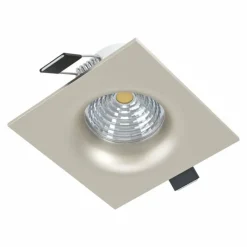 Luminaires Eglo Spot encastrable Eglo SALICETO LED Nickel mat, 1 lumière