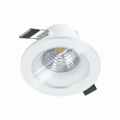Luminaires Eglo Spot encastrable Eglo SALABATE LED Blanc, 1 lumière