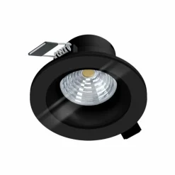 Luminaires Eglo Spot encastrable Eglo SALABATE LED Noir, 1 lumière