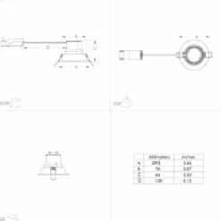 Luminaires Eglo Spot encastrable Eglo SALICETO LED Noir, 3 lumières* Luminaires Encastrés