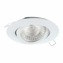 Luminaires Eglo Spot encastrable Eglo TEDO LED Blanc, 1 lumière* Luminaires Encastrés