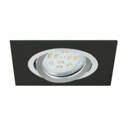 Luminaires Eglo Spot encastrable Eglo TERNI LED Noir, 1 lumière* Luminaires Encastrés