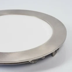 hofstein Spot encastrable Finsrud LED Nickel mat, 1 lumière