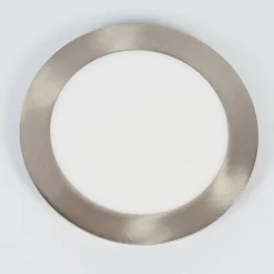 hofstein Spot encastrable Finsrud LED Nickel mat, 1 lumière