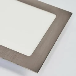 hofstein Spot encastrable Finsrud LED Nickel mat, 1 lumière