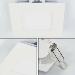 hofstein Spot encastrable Finsrud LED Blanc, 1 lumière