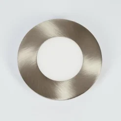 hofstein Spot encastrable Finsrud LED Nickel mat, 1 lumière