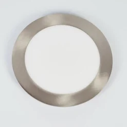 hofstein Spot encastrable Finsrud LED Nickel mat, 1 lumière